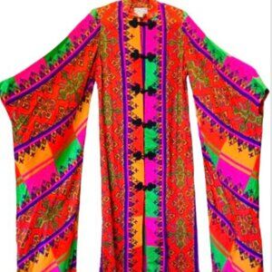 ISO 60’s Kimono caftan with belt by Krist of CA